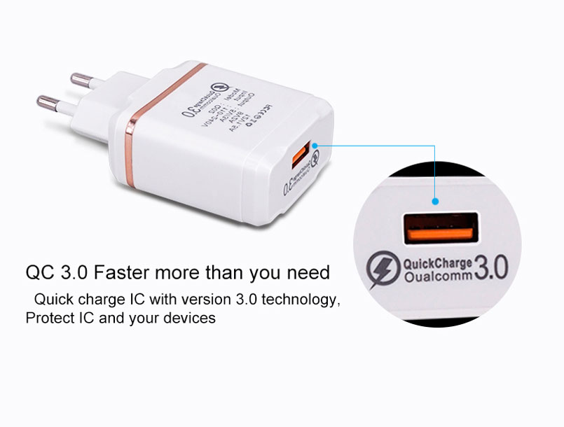 qc 3.0 wall charger