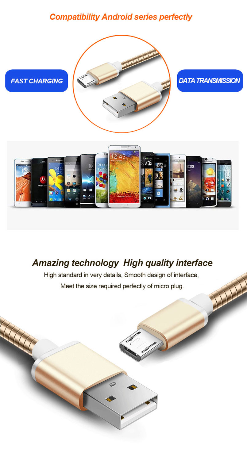 usb charging cable for android mobile phone