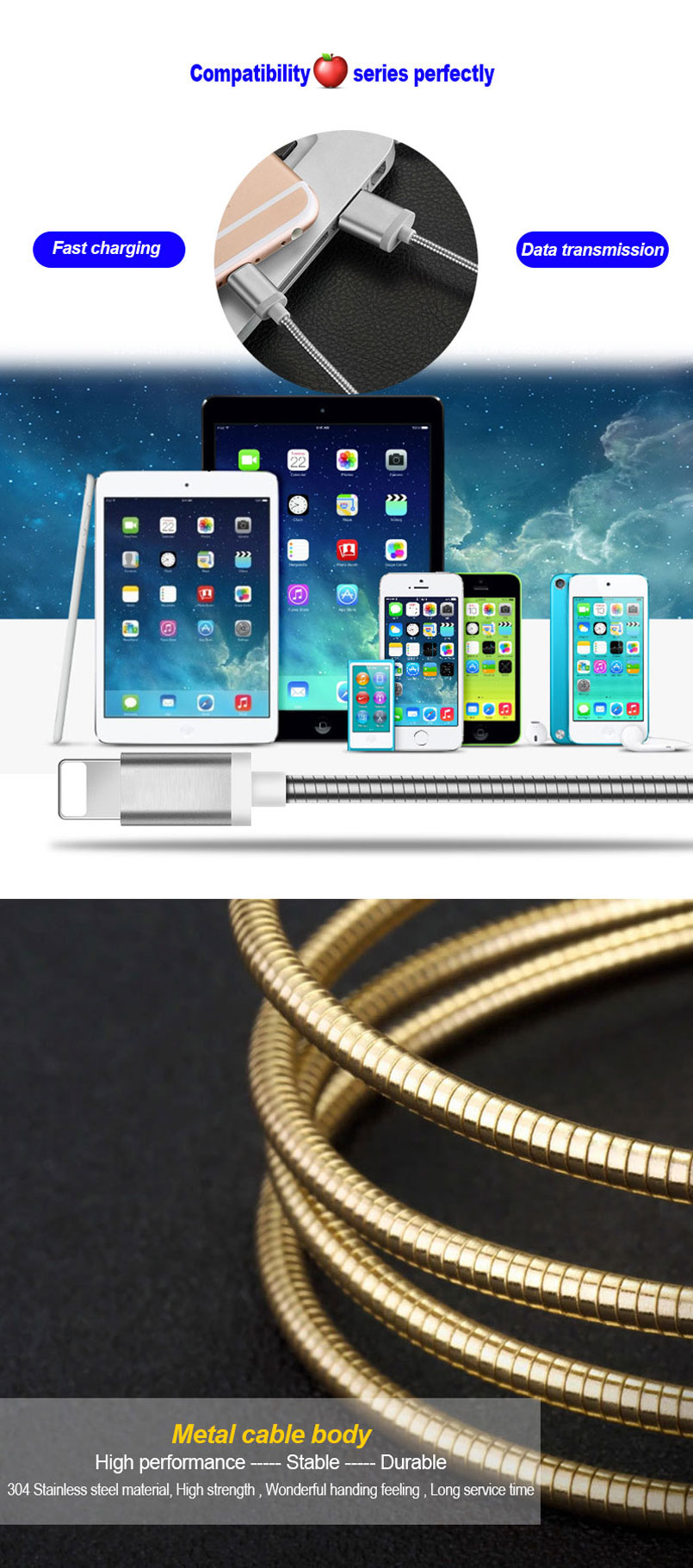 iphone usb charging cable