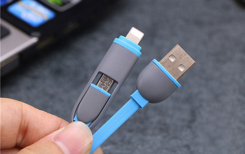 2 in 1 phone usb cable