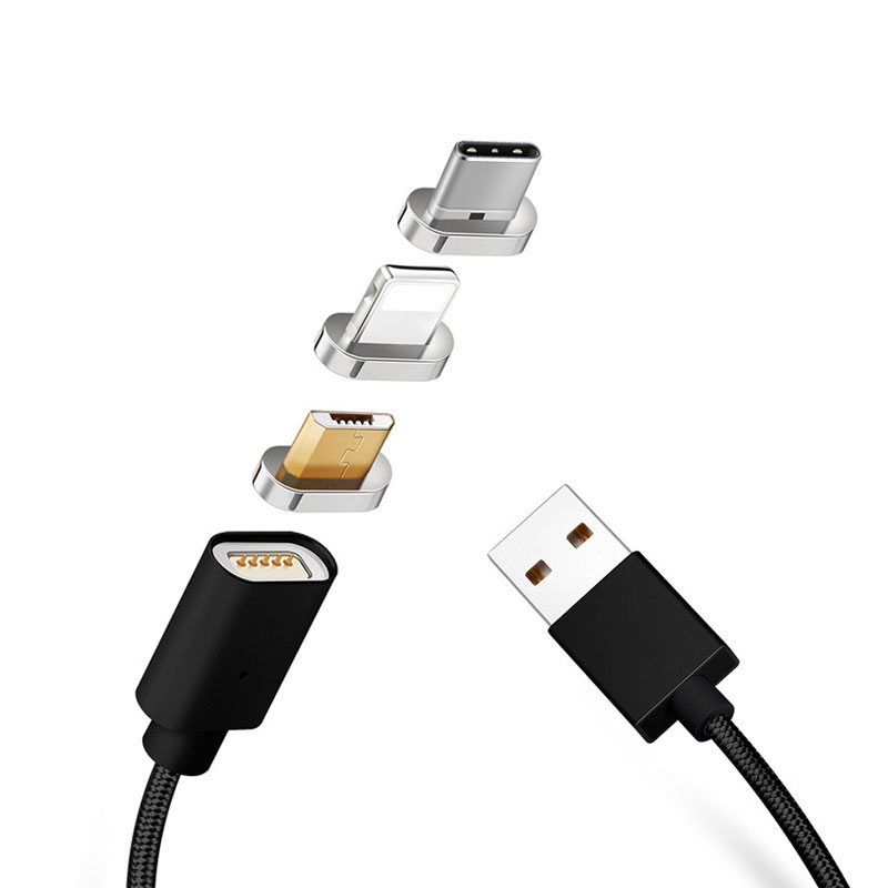 Top ten sale nylon usb power usb cable magnetic micro usb cable for mobile phone